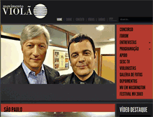 Tablet Screenshot of movimentoviolao.com.br
